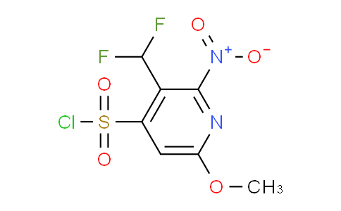 AM45959 | 1361698-93-2 | 3-(Difluoromethyl)-6-methoxy-2-nitropyridine-4-sulfonyl chloride