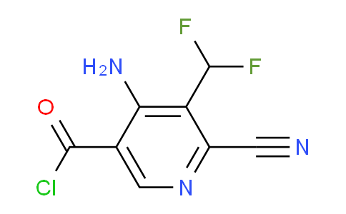 AM45960 | 1805213-55-1 | 4-Amino-2-cyano-3-(difluoromethyl)pyridine-5-carbonyl chloride