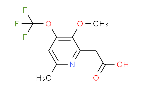 AM45966 | 1806755-29-2 | 3-Methoxy-6-methyl-4-(trifluoromethoxy)pyridine-2-acetic acid