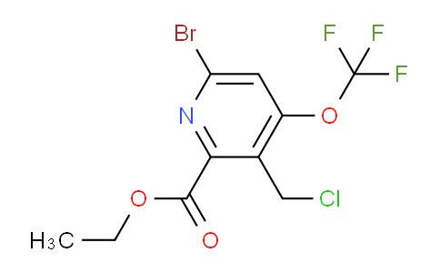 AM45967 | 1806130-06-2 | Ethyl 6-bromo-3-(chloromethyl)-4-(trifluoromethoxy)pyridine-2-carboxylate
