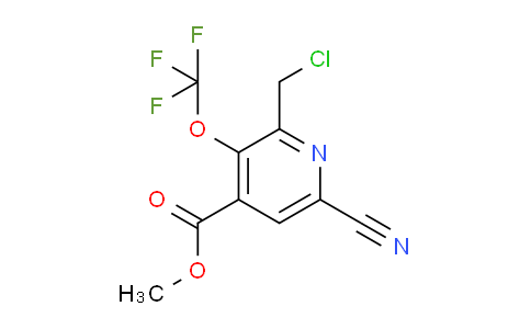 AM45969 | 1806187-57-4 | Methyl 2-(chloromethyl)-6-cyano-3-(trifluoromethoxy)pyridine-4-carboxylate