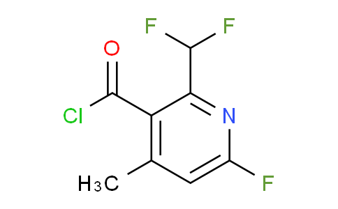 AM45970 | 1807070-73-0 | 2-(Difluoromethyl)-6-fluoro-4-methylpyridine-3-carbonyl chloride