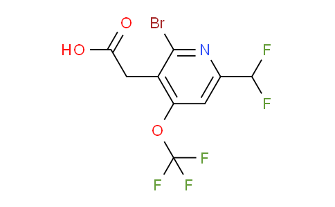 AM45983 | 1804751-53-8 | 2-Bromo-6-(difluoromethyl)-4-(trifluoromethoxy)pyridine-3-acetic acid