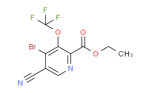 AM45987 | 1803662-42-1 | Ethyl 4-bromo-5-cyano-3-(trifluoromethoxy)pyridine-2-carboxylate