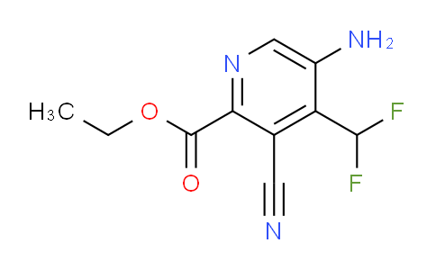 AM45996 | 1805340-61-7 | Ethyl 5-amino-3-cyano-4-(difluoromethyl)pyridine-2-carboxylate