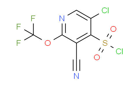 AM46000 | 1803655-57-3 | 5-Chloro-3-cyano-2-(trifluoromethoxy)pyridine-4-sulfonyl chloride