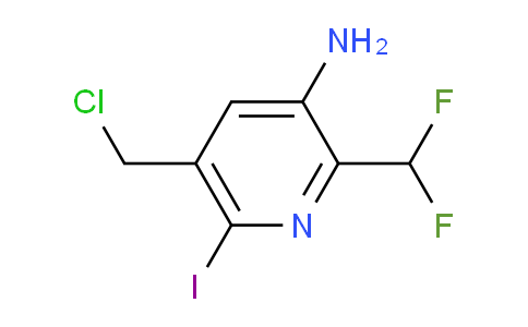 AM46008 | 1806893-74-2 | 3-Amino-5-(chloromethyl)-2-(difluoromethyl)-6-iodopyridine
