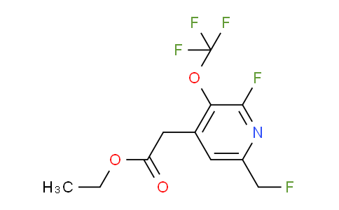 AM46012 | 1804476-10-5 | Ethyl 2-fluoro-6-(fluoromethyl)-3-(trifluoromethoxy)pyridine-4-acetate