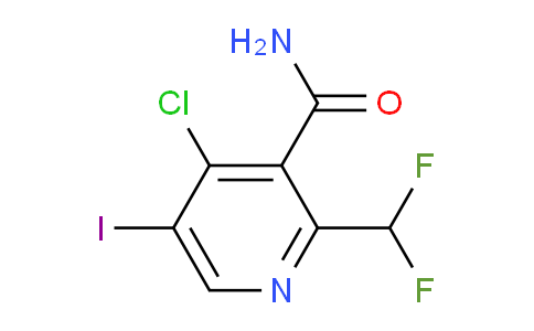 AM46017 | 1805410-34-7 | 4-Chloro-2-(difluoromethyl)-5-iodopyridine-3-carboxamide