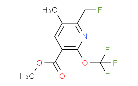 AM46022 | 1361821-09-1 | Methyl 2-(fluoromethyl)-3-methyl-6-(trifluoromethoxy)pyridine-5-carboxylate