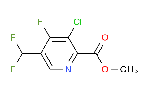 AM46030 | 1804666-36-1 | Methyl 3-chloro-5-(difluoromethyl)-4-fluoropyridine-2-carboxylate