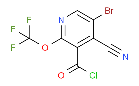 AM46034 | 1806028-55-6 | 5-Bromo-4-cyano-2-(trifluoromethoxy)pyridine-3-carbonyl chloride