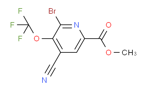 AM46042 | 1804389-70-5 | Methyl 2-bromo-4-cyano-3-(trifluoromethoxy)pyridine-6-carboxylate