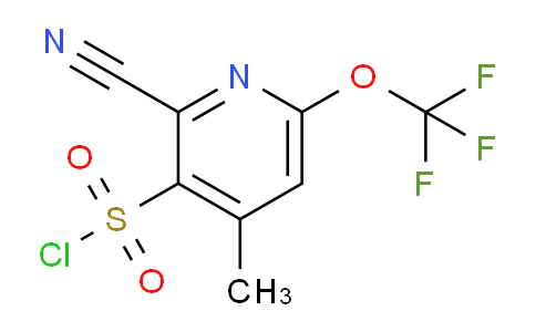 AM46044 | 1806244-11-0 | 2-Cyano-4-methyl-6-(trifluoromethoxy)pyridine-3-sulfonyl chloride