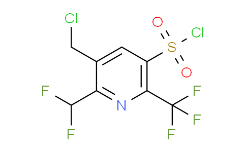 AM46047 | 1361780-44-0 | 3-(Chloromethyl)-2-(difluoromethyl)-6-(trifluoromethyl)pyridine-5-sulfonyl chloride