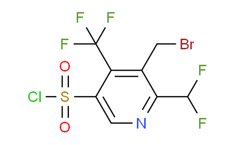 AM46059 | 1361867-34-6 | 3-(Bromomethyl)-2-(difluoromethyl)-4-(trifluoromethyl)pyridine-5-sulfonyl chloride
