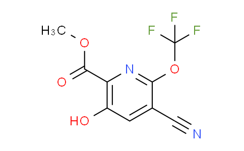 AM46060 | 1806158-14-4 | Methyl 3-cyano-5-hydroxy-2-(trifluoromethoxy)pyridine-6-carboxylate