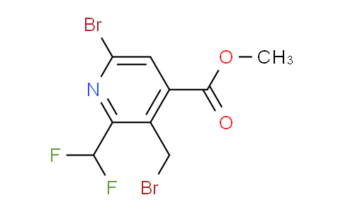 AM46061 | 1805392-16-8 | Methyl 6-bromo-3-(bromomethyl)-2-(difluoromethyl)pyridine-4-carboxylate
