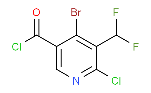 AM46063 | 1805236-95-6 | 4-Bromo-2-chloro-3-(difluoromethyl)pyridine-5-carbonyl chloride