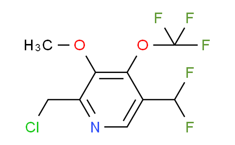 AM46065 | 1806184-33-7 | 2-(Chloromethyl)-5-(difluoromethyl)-3-methoxy-4-(trifluoromethoxy)pyridine