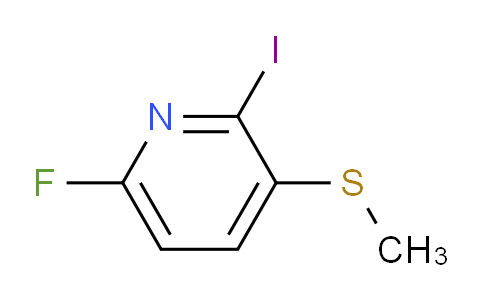 AM46067 | 1803825-36-6 | 6-Fluoro-2-iodo-3-(methylthio)pyridine