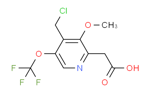 AM46072 | 1806769-18-5 | 4-(Chloromethyl)-3-methoxy-5-(trifluoromethoxy)pyridine-2-acetic acid