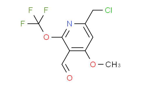 AM46074 | 1806760-94-0 | 6-(Chloromethyl)-4-methoxy-2-(trifluoromethoxy)pyridine-3-carboxaldehyde