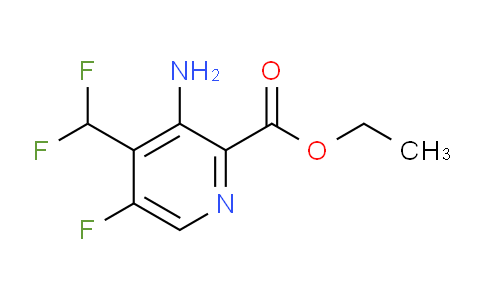 AM46075 | 1806796-79-1 | Ethyl 3-amino-4-(difluoromethyl)-5-fluoropyridine-2-carboxylate