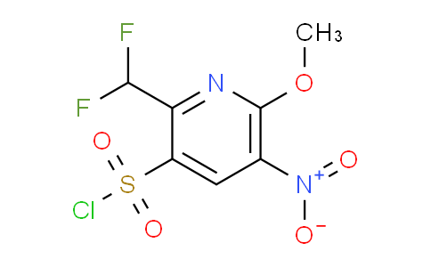 AM46076 | 1361698-64-7 | 2-(Difluoromethyl)-6-methoxy-5-nitropyridine-3-sulfonyl chloride