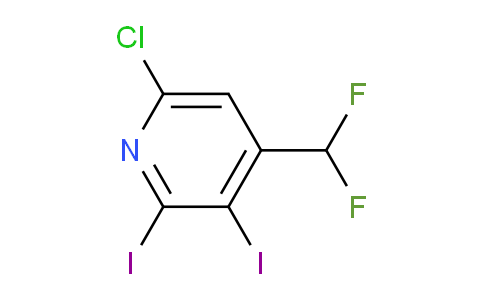 AM46082 | 1806826-16-3 | 6-Chloro-4-(difluoromethyl)-2,3-diiodopyridine