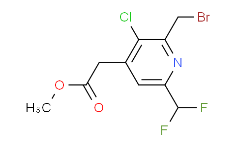 AM46085 | 1807098-68-5 | Methyl 2-(bromomethyl)-3-chloro-6-(difluoromethyl)pyridine-4-acetate
