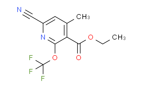 AM46089 | 1806131-87-2 | Ethyl 6-cyano-4-methyl-2-(trifluoromethoxy)pyridine-3-carboxylate
