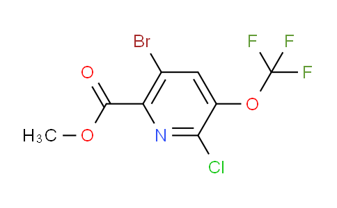 AM46092 | 1804634-83-0 | Methyl 5-bromo-2-chloro-3-(trifluoromethoxy)pyridine-6-carboxylate