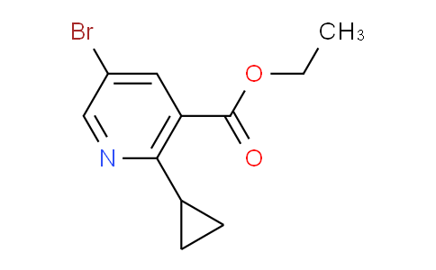 Ethyl 5-bromo-2-cyclopropylnicotinate