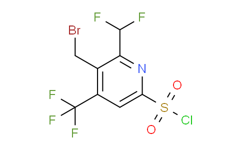 AM46103 | 1361867-41-5 | 3-(Bromomethyl)-2-(difluoromethyl)-4-(trifluoromethyl)pyridine-6-sulfonyl chloride