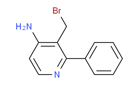 4-Amino-3-bromomethyl-2-phenylpyridine