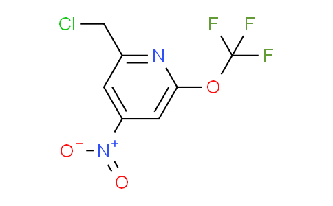 2-(Chloromethyl)-4-nitro-6-(trifluoromethoxy)pyridine