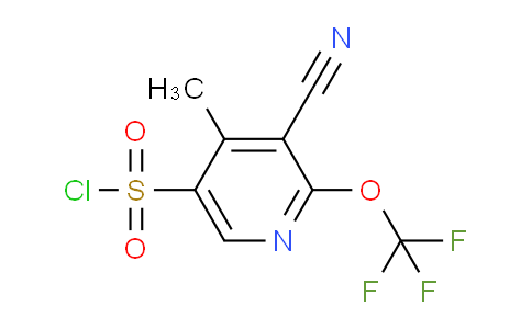 AM46113 | 1804343-74-5 | 3-Cyano-4-methyl-2-(trifluoromethoxy)pyridine-5-sulfonyl chloride