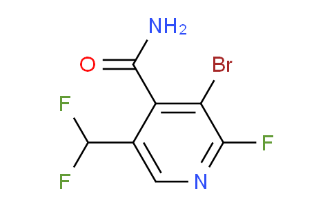 AM46114 | 1805346-08-0 | 3-Bromo-5-(difluoromethyl)-2-fluoropyridine-4-carboxamide