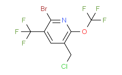 AM46115 | 1806085-49-3 | 2-Bromo-5-(chloromethyl)-6-(trifluoromethoxy)-3-(trifluoromethyl)pyridine