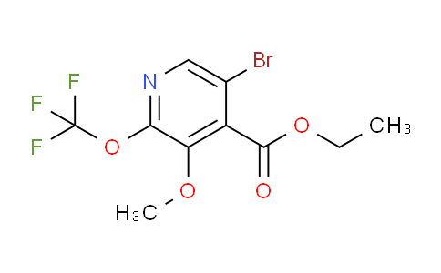 Ethyl 5-bromo-3-methoxy-2-(trifluoromethoxy)pyridine-4-carboxylate