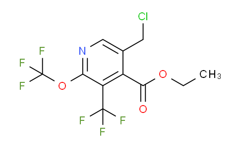 AM46121 | 1805309-02-7 | Ethyl 5-(chloromethyl)-2-(trifluoromethoxy)-3-(trifluoromethyl)pyridine-4-carboxylate