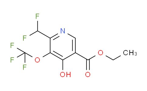 AM46127 | 1806160-35-9 | Ethyl 2-(difluoromethyl)-4-hydroxy-3-(trifluoromethoxy)pyridine-5-carboxylate