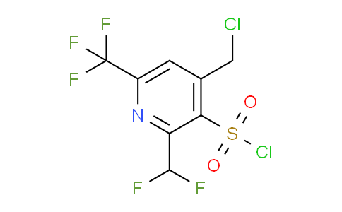 AM46129 | 1361765-95-8 | 4-(Chloromethyl)-2-(difluoromethyl)-6-(trifluoromethyl)pyridine-3-sulfonyl chloride
