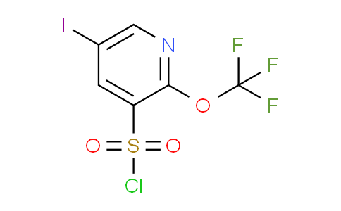5-Iodo-2-(trifluoromethoxy)pyridine-3-sulfonyl chloride