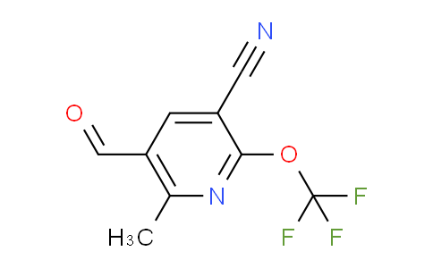 AM46133 | 1806154-10-8 | 3-Cyano-6-methyl-2-(trifluoromethoxy)pyridine-5-carboxaldehyde