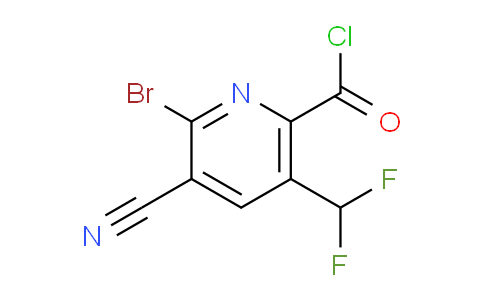 AM46136 | 1804634-14-7 | 2-Bromo-3-cyano-5-(difluoromethyl)pyridine-6-carbonyl chloride