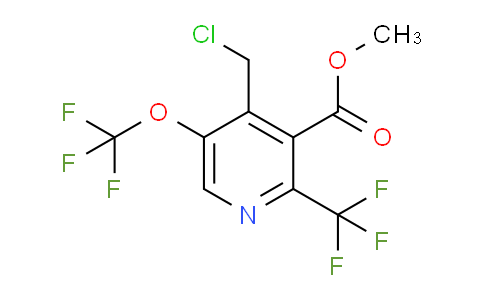 AM46141 | 1804655-41-1 | Methyl 4-(chloromethyl)-5-(trifluoromethoxy)-2-(trifluoromethyl)pyridine-3-carboxylate