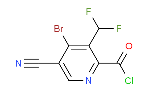AM46147 | 1806057-21-5 | 4-Bromo-5-cyano-3-(difluoromethyl)pyridine-2-carbonyl chloride