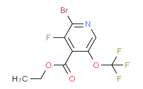 AM46155 | 1806081-22-0 | Ethyl 2-bromo-3-fluoro-5-(trifluoromethoxy)pyridine-4-carboxylate